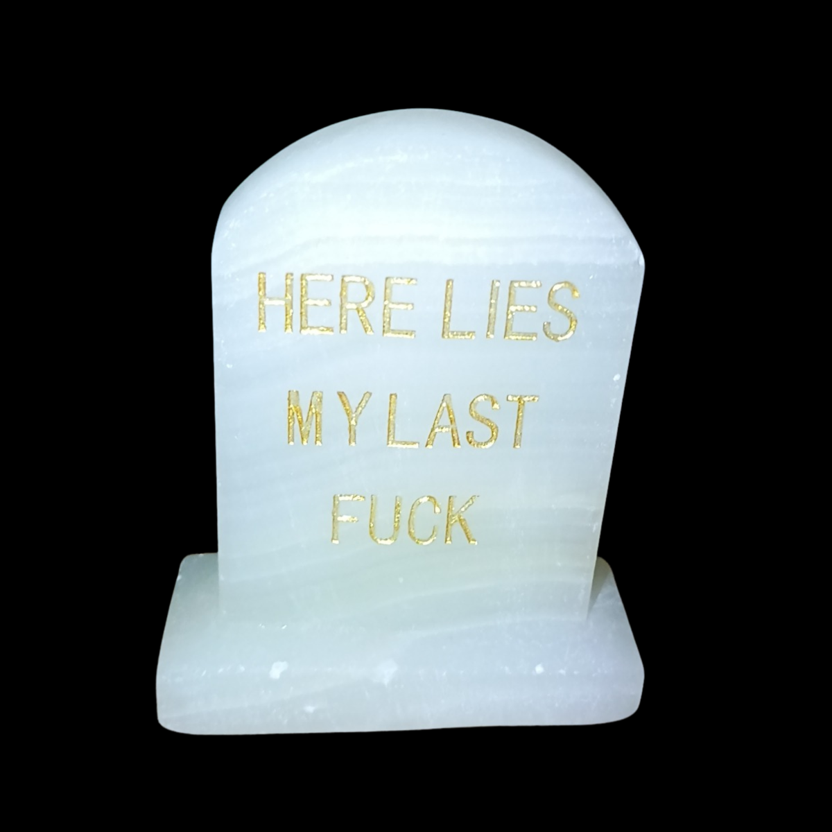 Here Lies My Last Fuck Headstones
