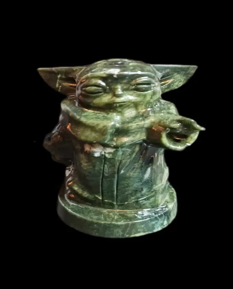 Green Jasper Yoda CMP