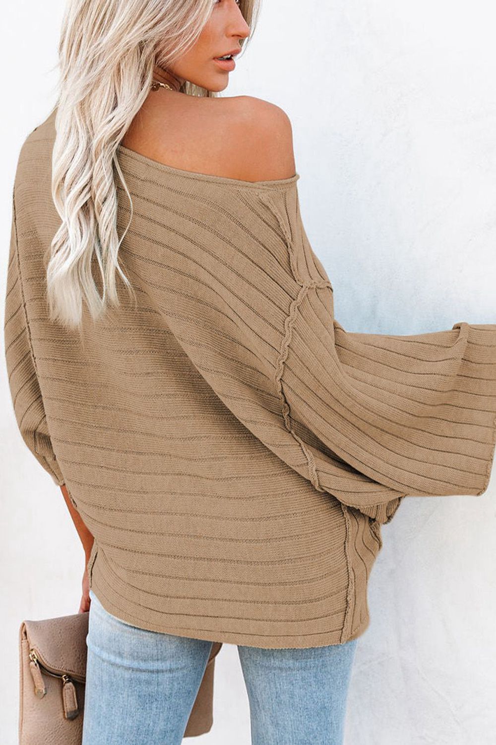 Round Neck Long Sleeve Knit Top CMP