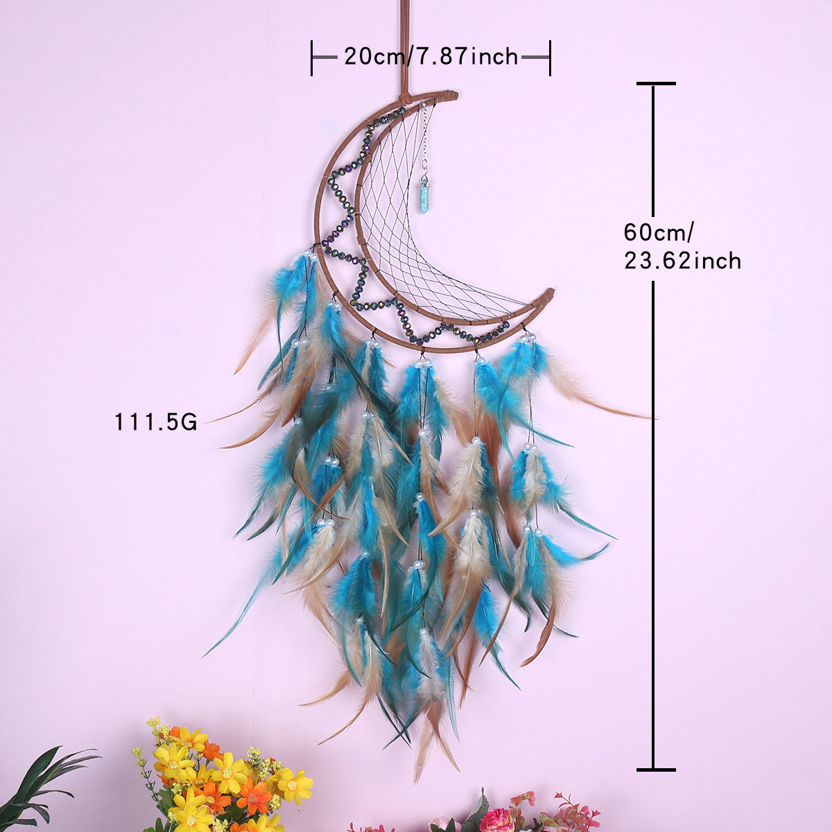 Creative Style Feather Dream Catcher Pendant CMP