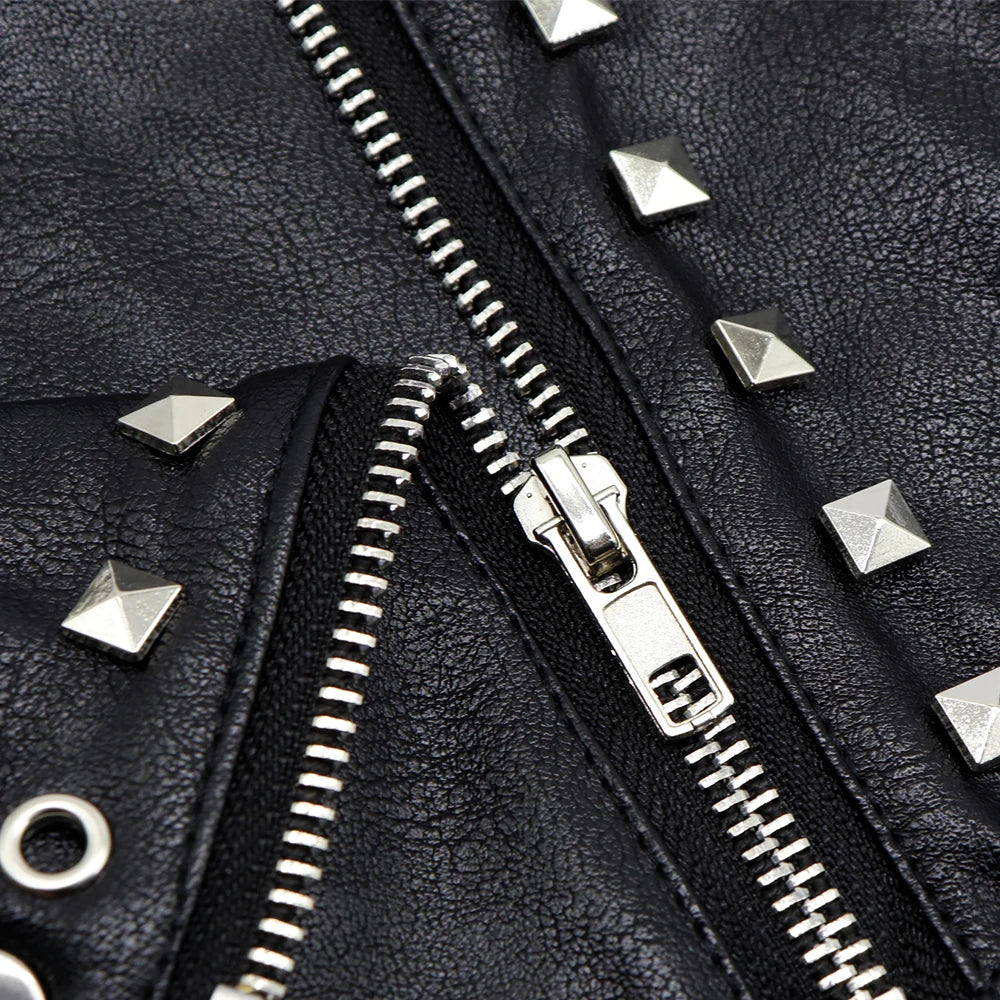 Studded Leather Jacket