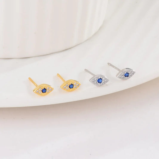 Evil Eye Stud Earrings