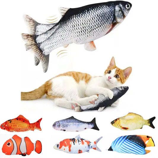 Electronic Fish Shape Cat Toys