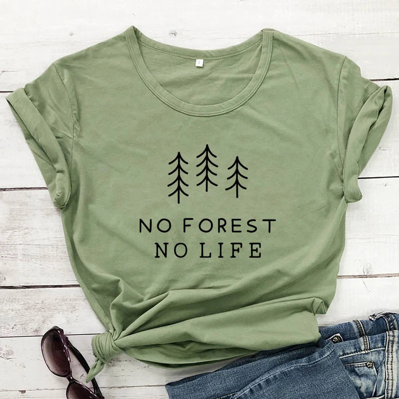 No Forest No Life T-Shirt