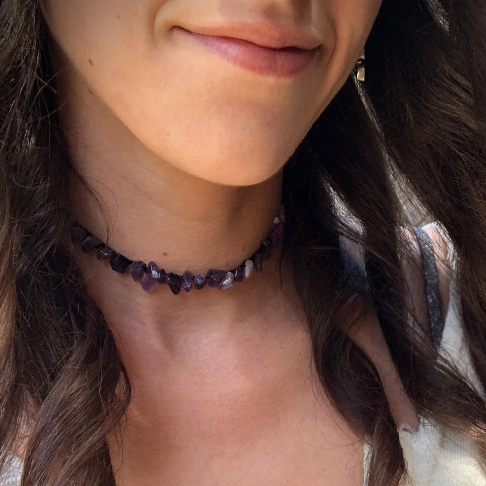 Natural Stone Chokers