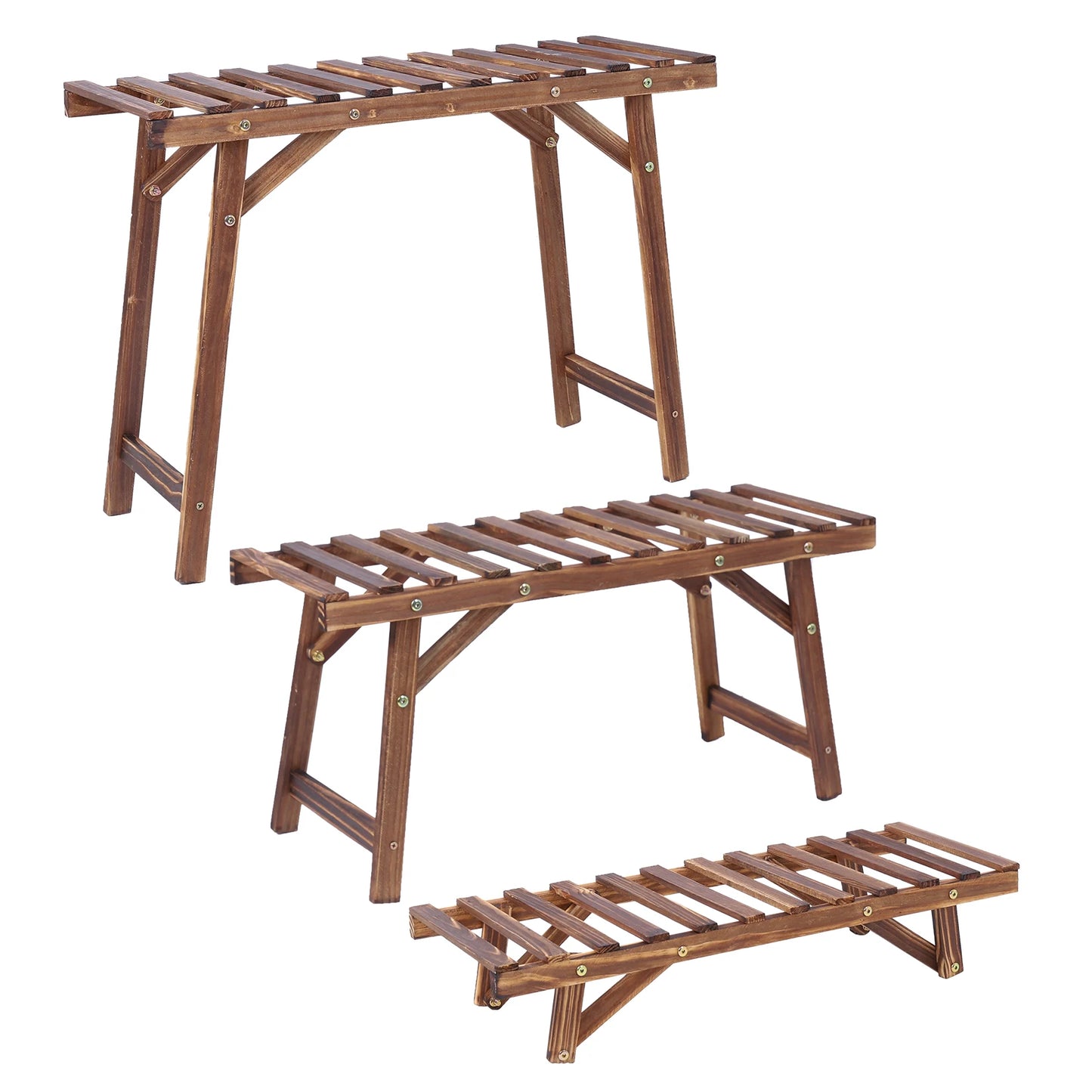 Ladder Wooden Plant Stands