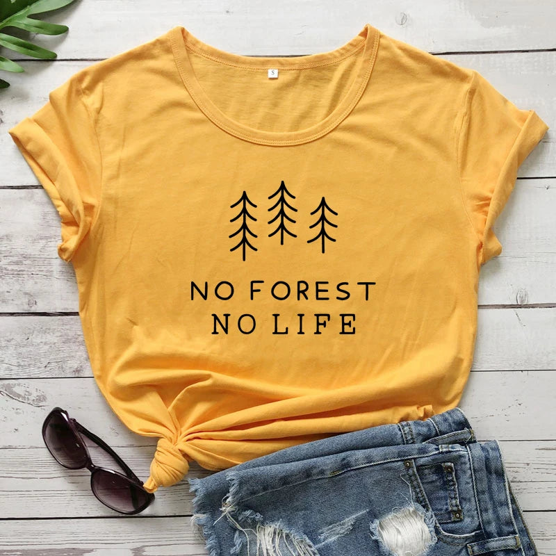 No Forest No Life T-Shirt