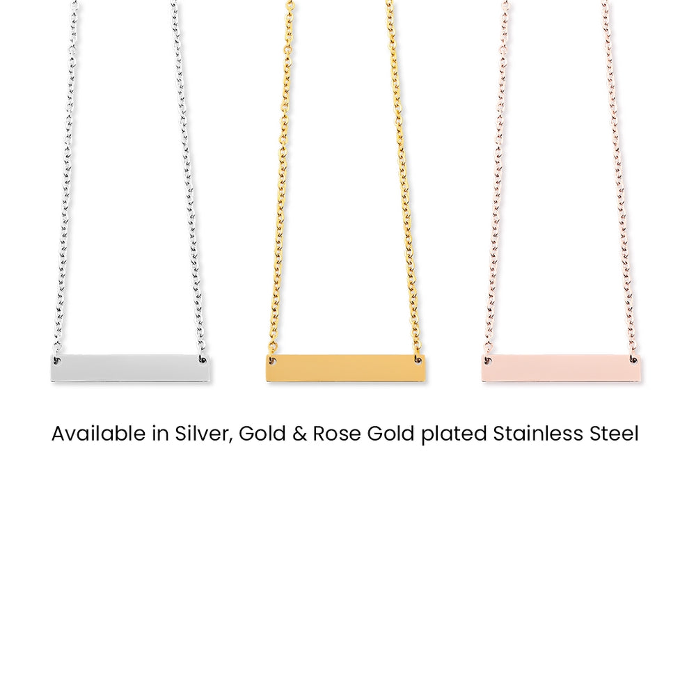 Horizontal Bar Necklace CMP