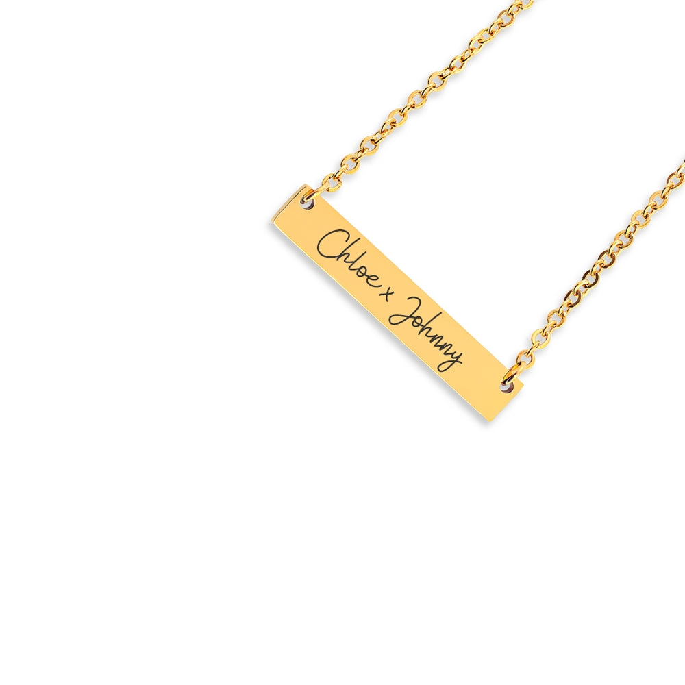 Horizontal Bar Necklace CMP