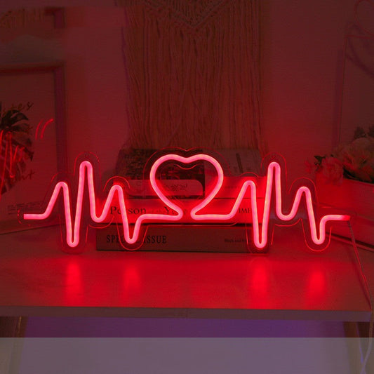 LED Call Love Neon Light Modeling Lamp Window Decoration CMP