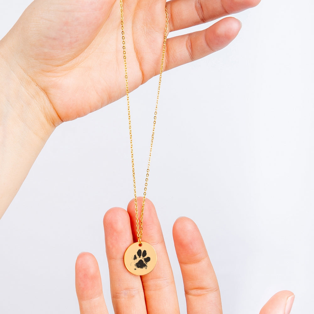 Paw Print Necklace CMP