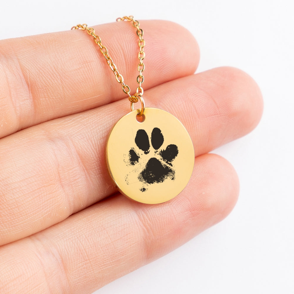 Paw Print Necklace CMP