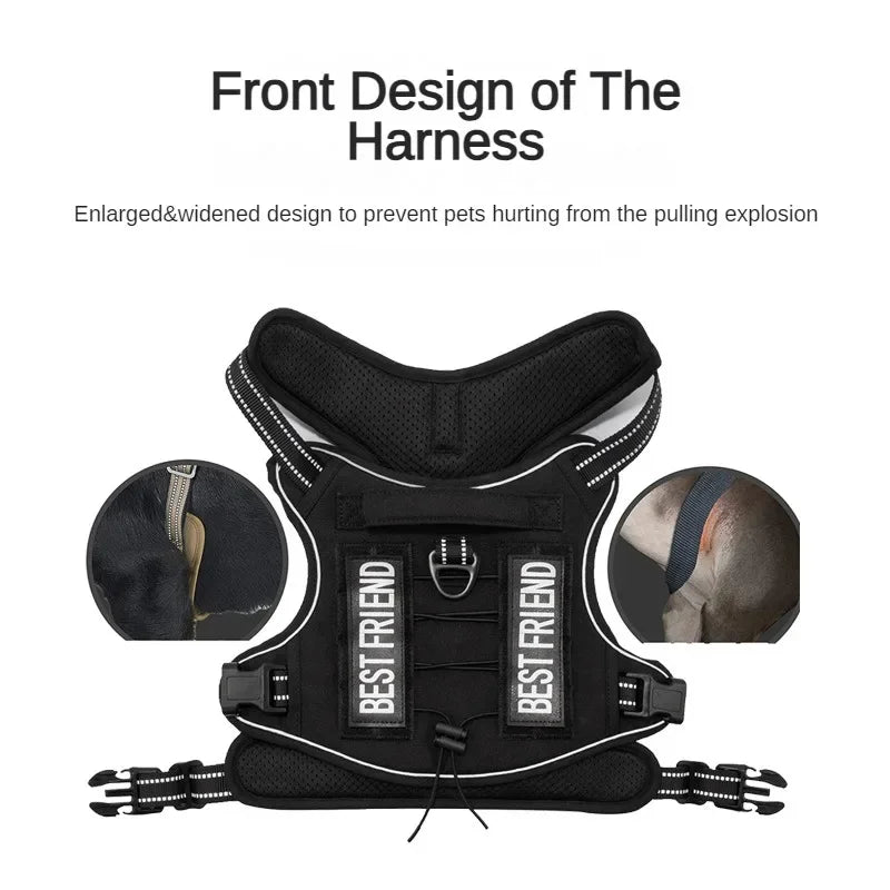 Tactical Harness for Large Dogs