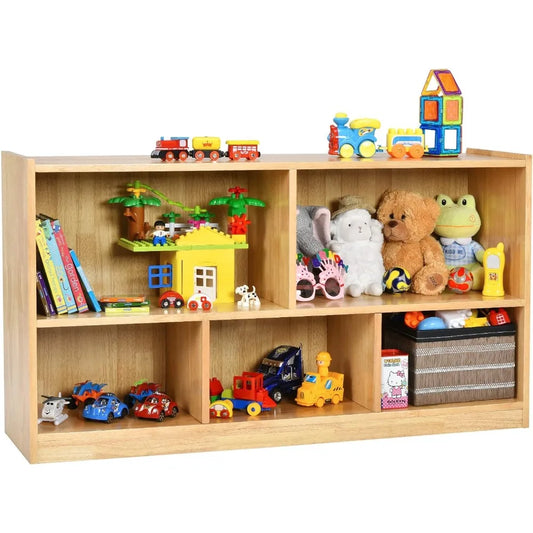 Wooden Freestanding Classroom Shelves