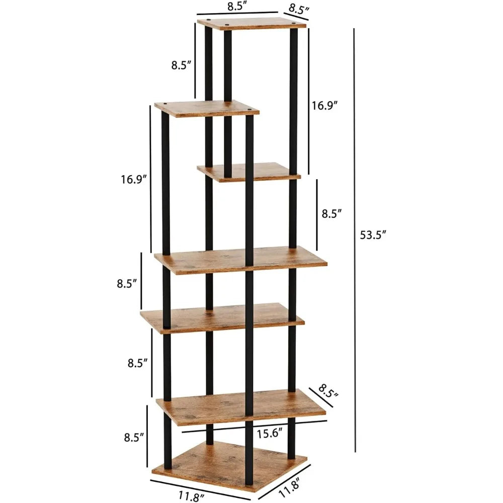 53" Tall  7-Tier Modern Plant Stand