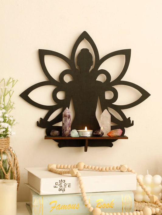 Lotus-Meditation Crystal Display