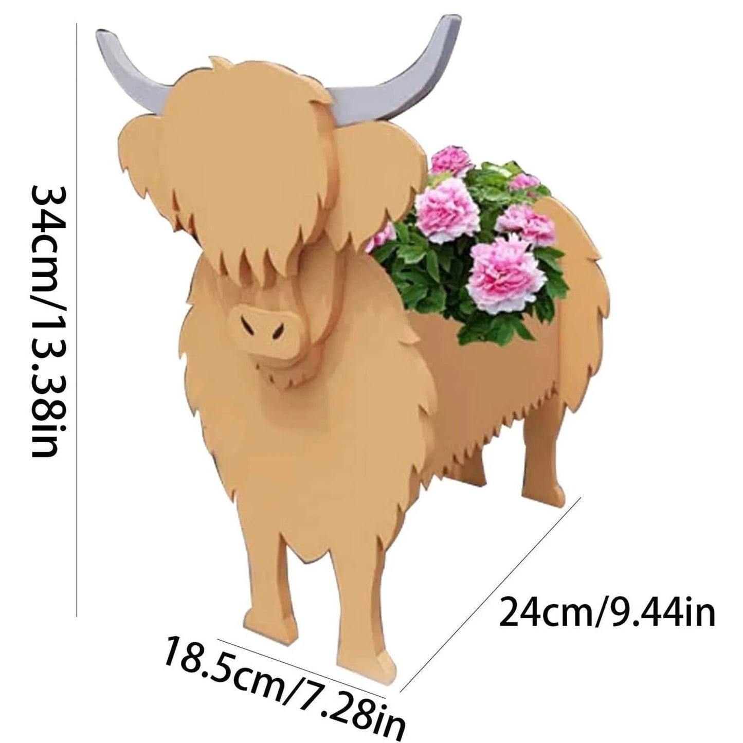 34x24cm Wild Life Flower Planters