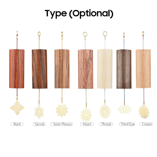 Natural Bamboo Chord Wind Chimes