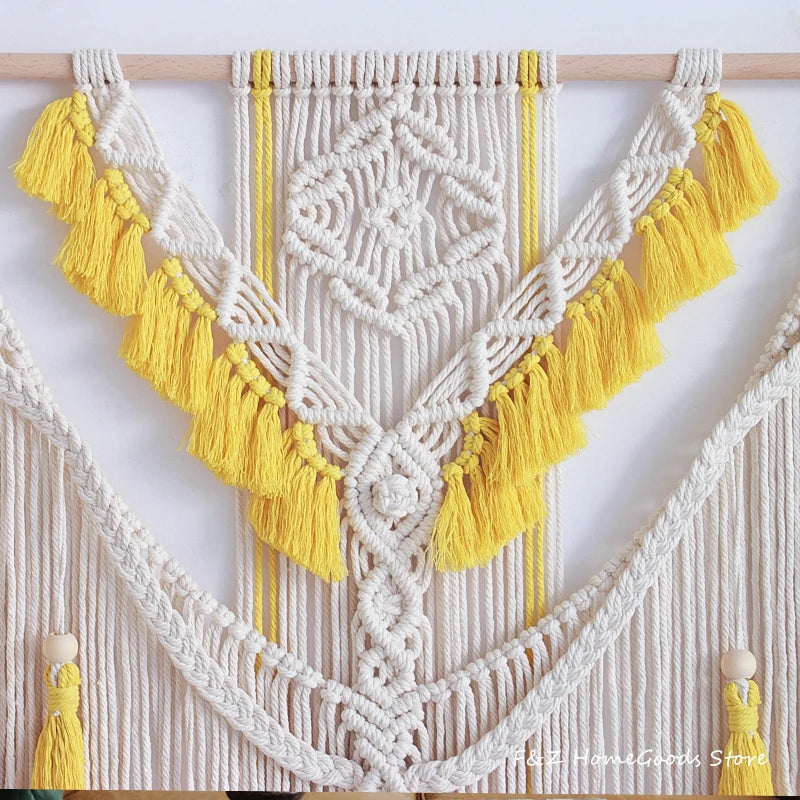 Nordic Bohemian Macrame Wall Hanging