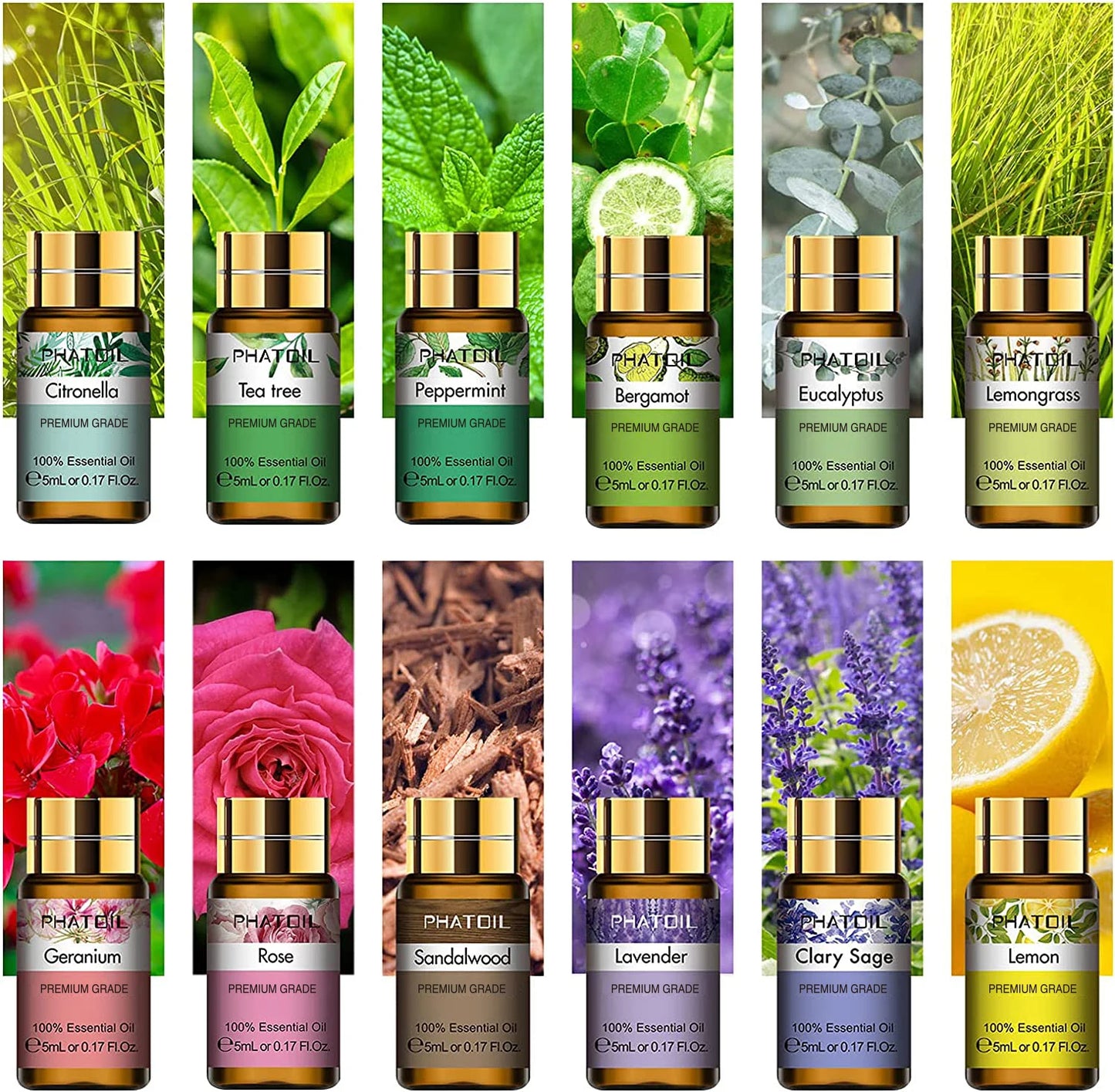 Aromatherapy Essential Oils Set