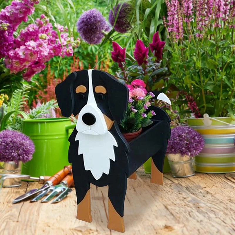 Dog Shape Flower Planters