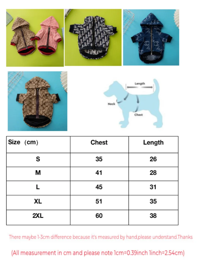 Luxury Pet Hoodies-Jackets