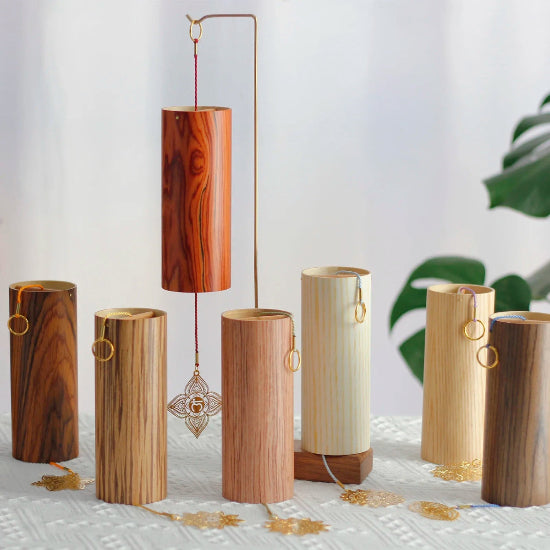 Natural Bamboo Chord Wind Chimes