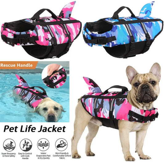 Camouflage Pet Life Jackets