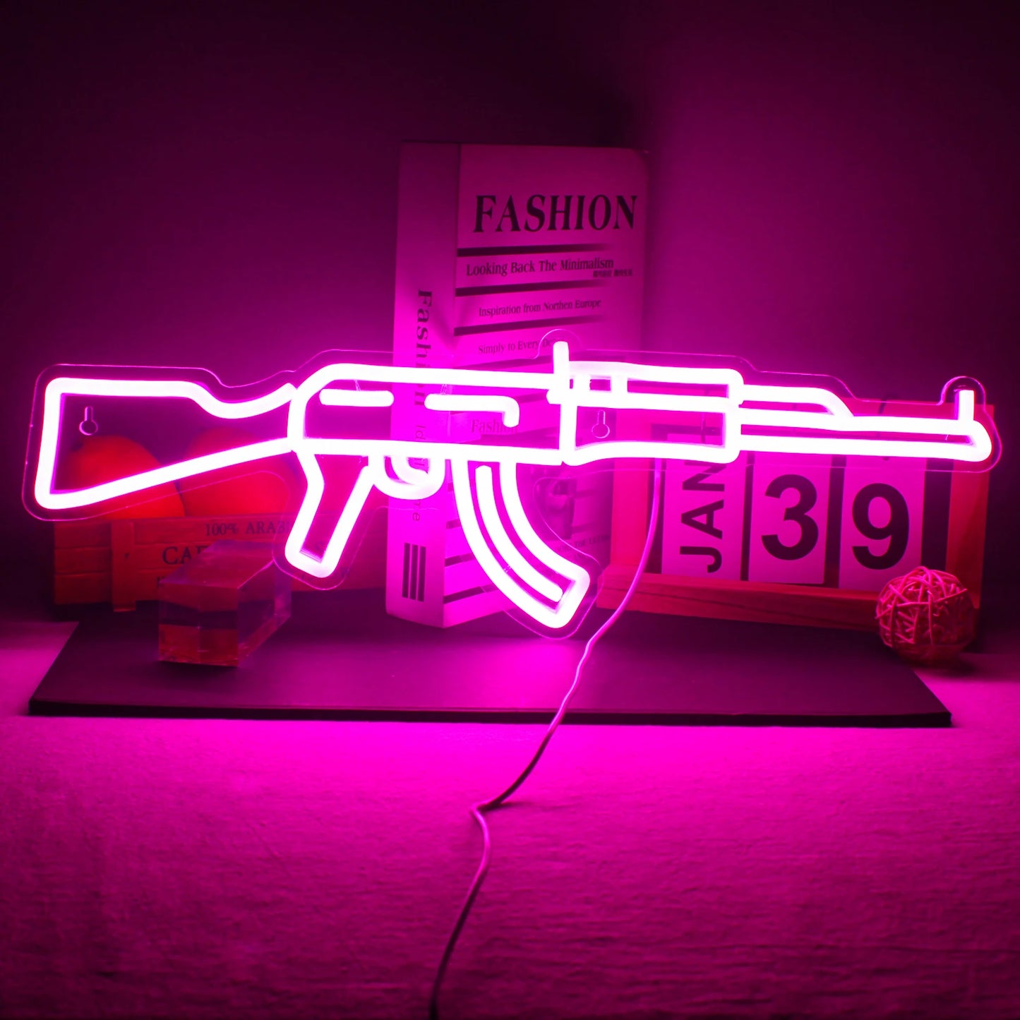 Gun Neon Signs