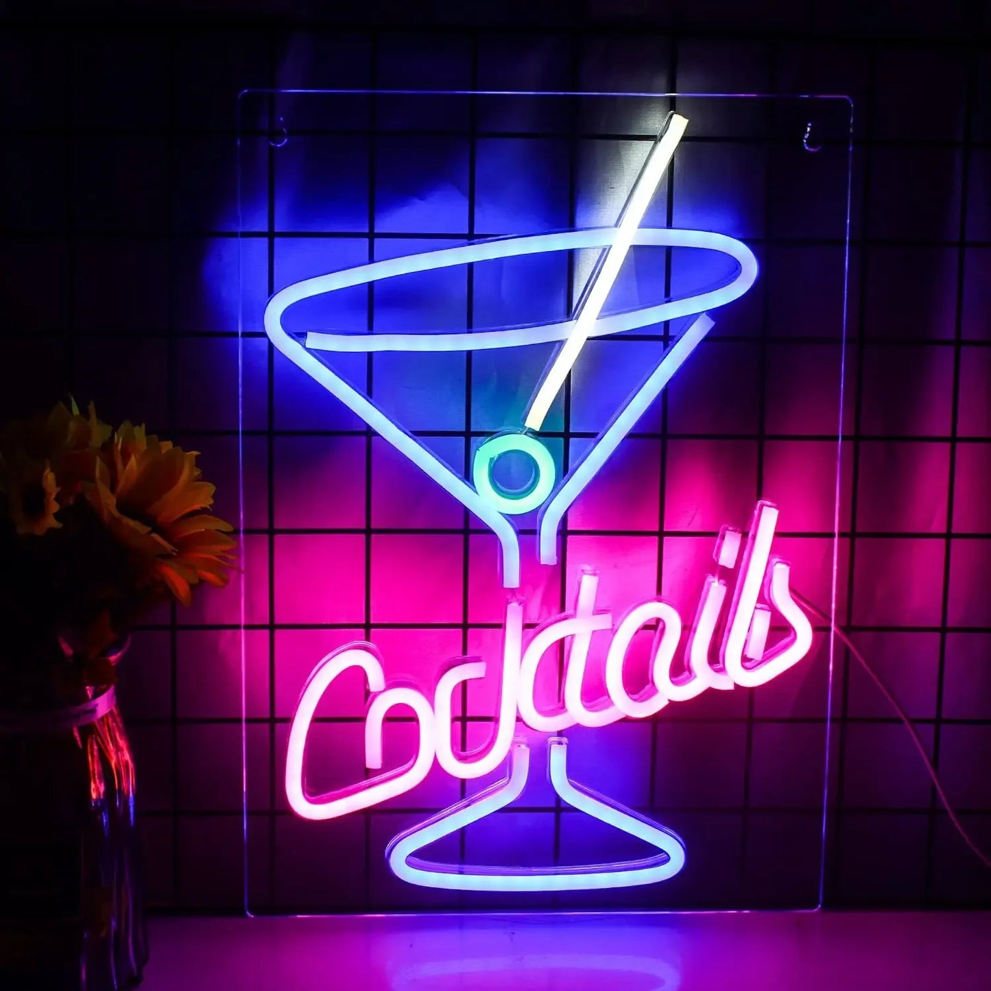 Cocktails Neon Sign