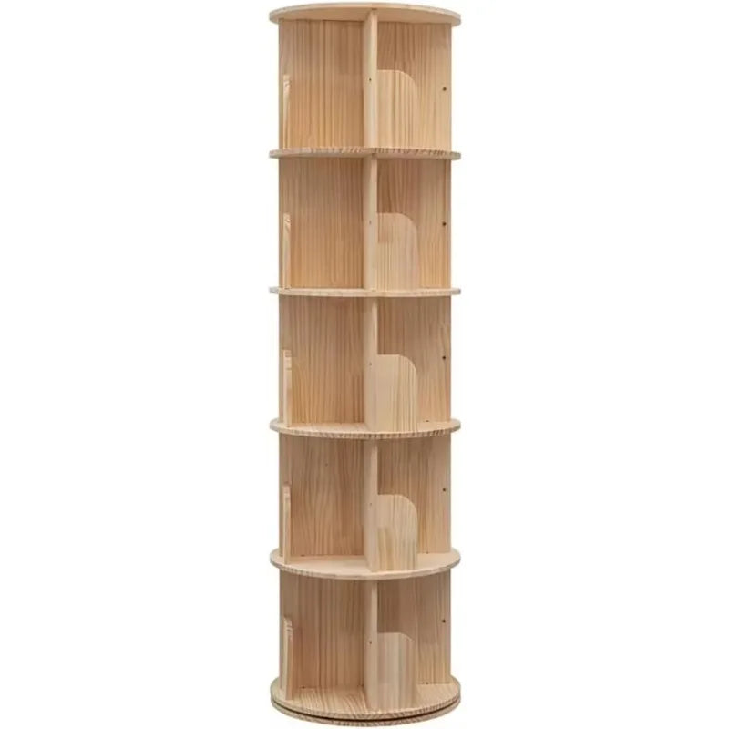 360 Display 5 Tier Floor Standing Bookcase Storage Rack