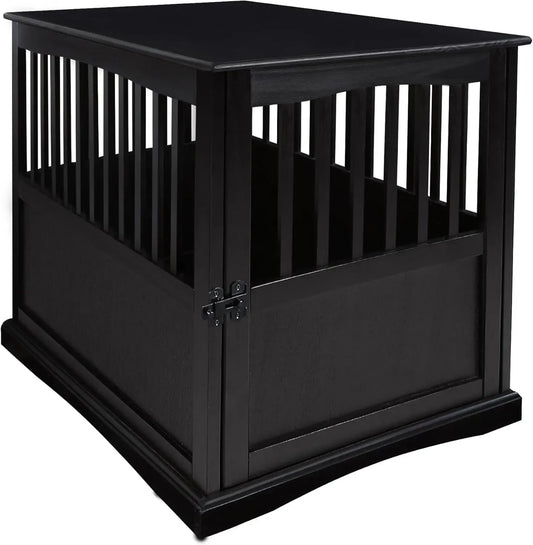 Casual Home Wooden Pet Crate End Table