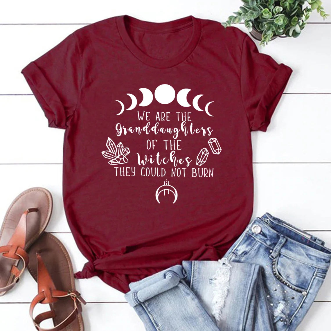 We Are The Granddaughters of The Witches You Could Not Burn T-Shirt