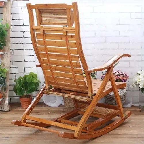 Heavy Duty Folding Rocking Chair