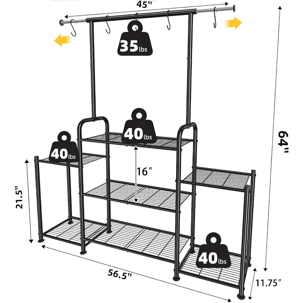 3 Tier Tall Hanging Plant Stand