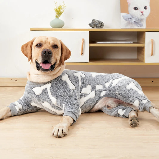 Four Legs Dog Fleece Pajamas