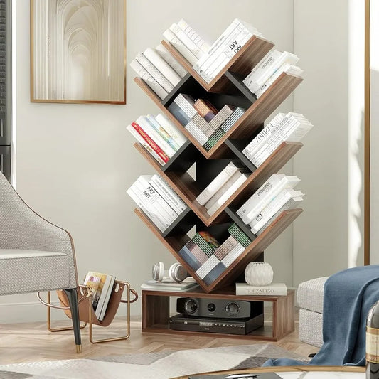 5-Shelf Floor Standing Bookcase