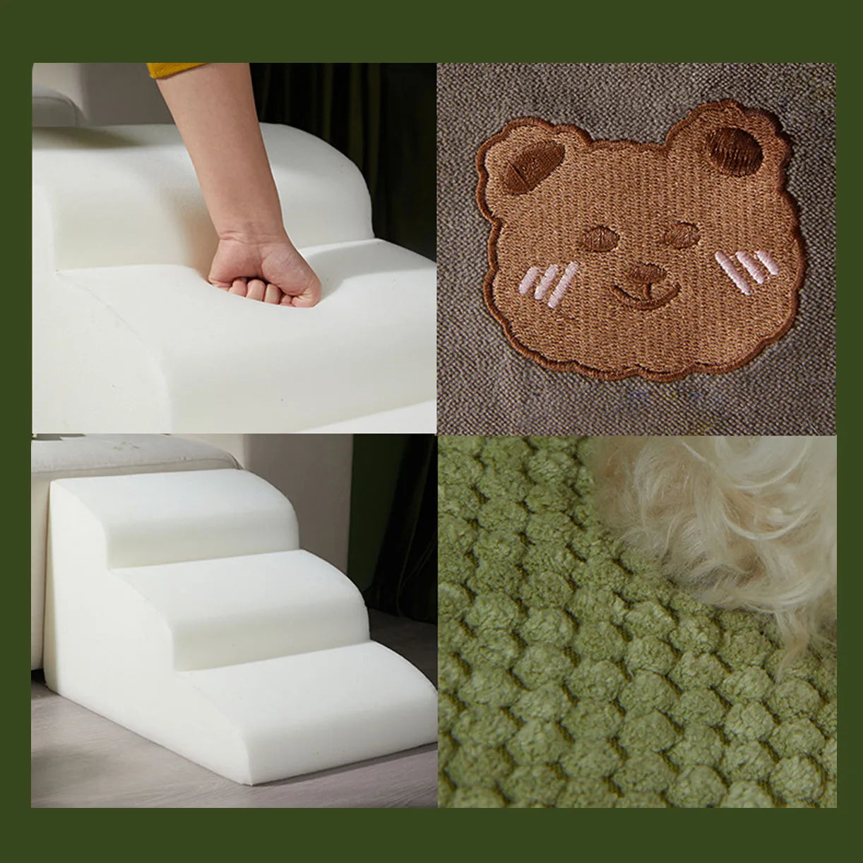 Non-slip Removable Pet Stairs