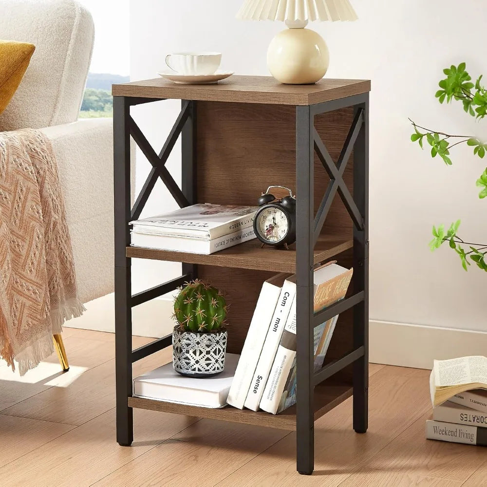 3-Tier Bookcase Storage Organizer