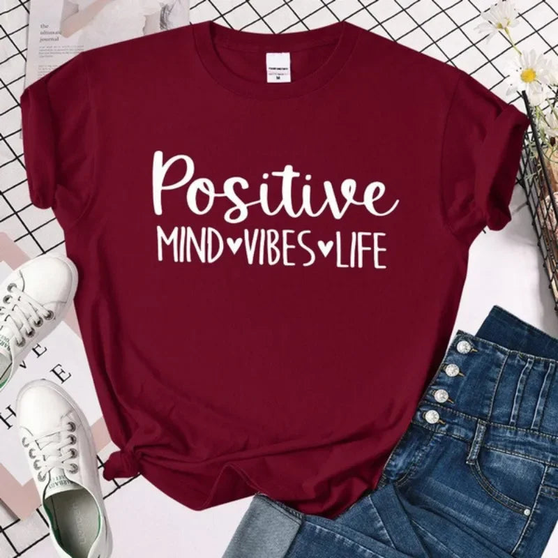 Positive Mind Vibes Life T-Shirt