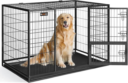 Heavy-Duty Dog Crate for Large Dogs