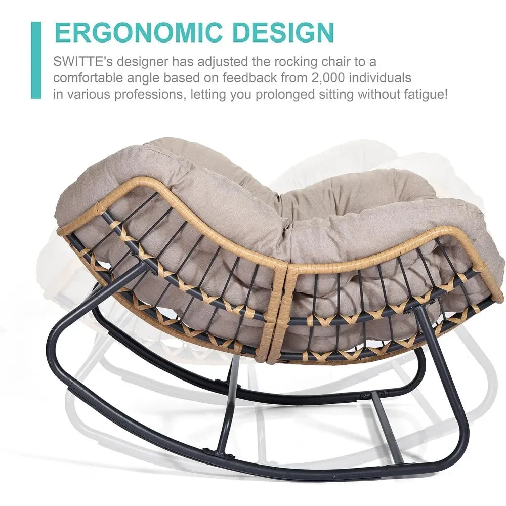 Over Size Futon Rocking Chairs