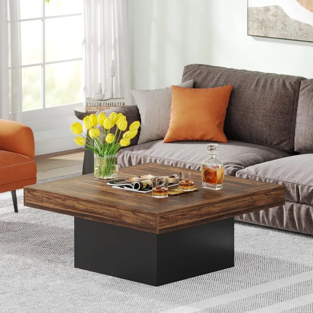 Square LED Coffee Table