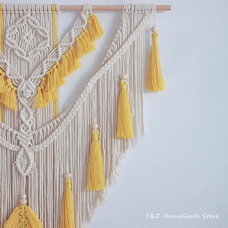 Nordic Bohemian Macrame Wall Hanging