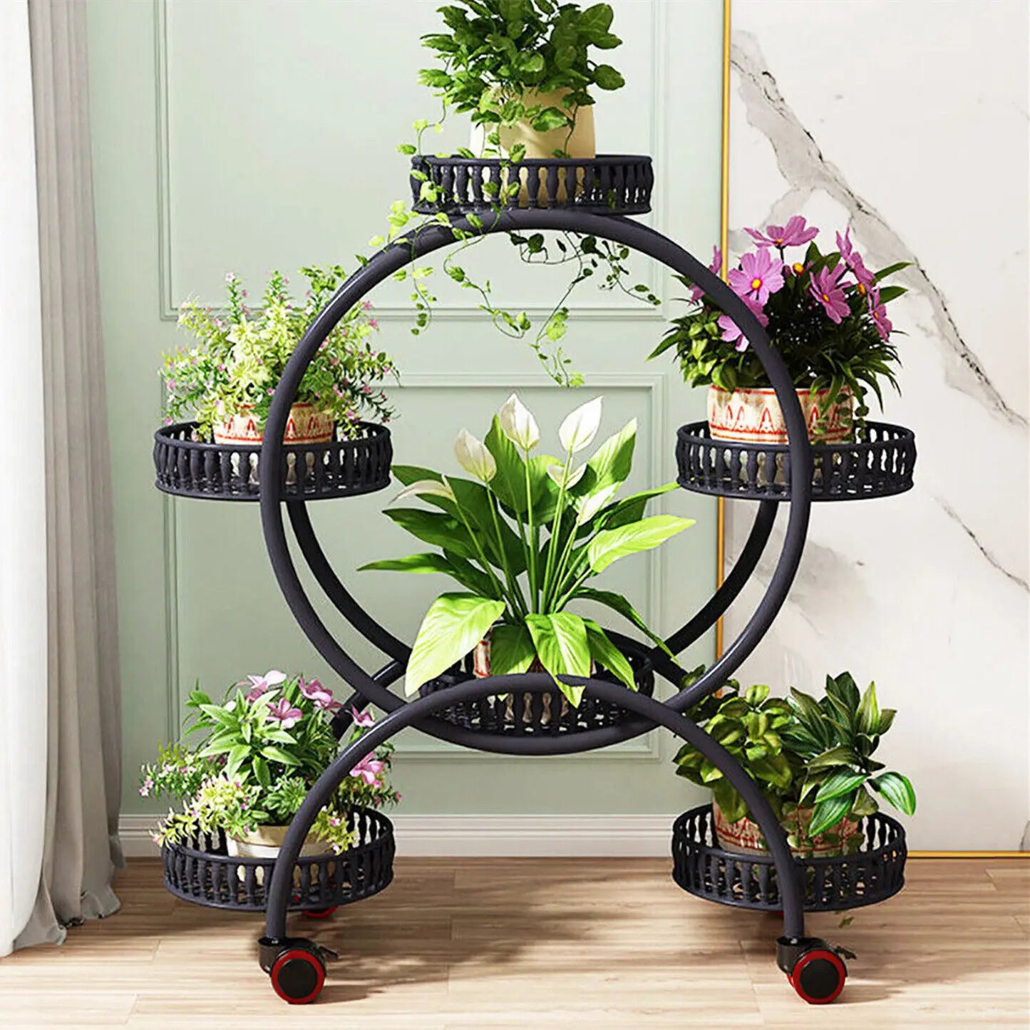 4 Layer 6 Pots Plant Stand