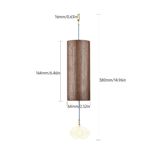 Natural Bamboo Chord Wind Chimes