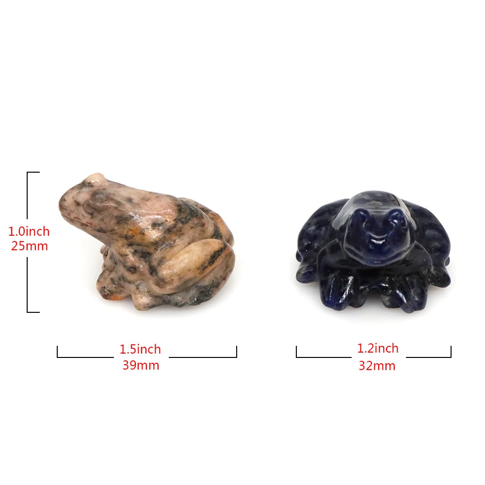 1.6" Natural Frog Stones