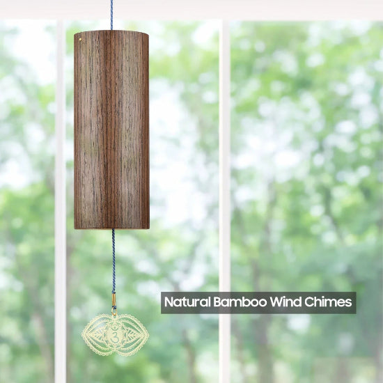 Natural Bamboo Chord Wind Chimes