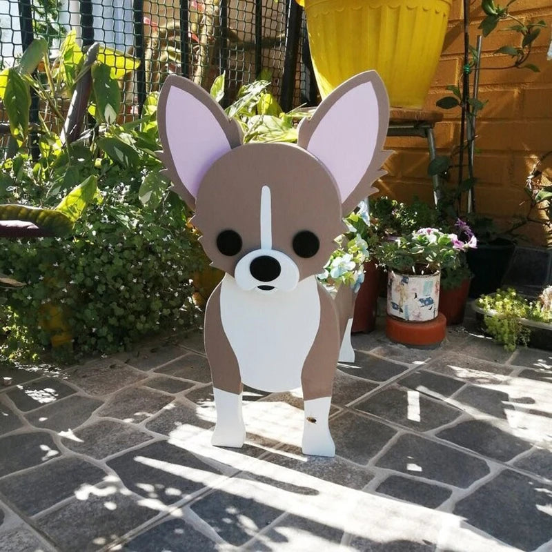 Dog Shape Flower Planters