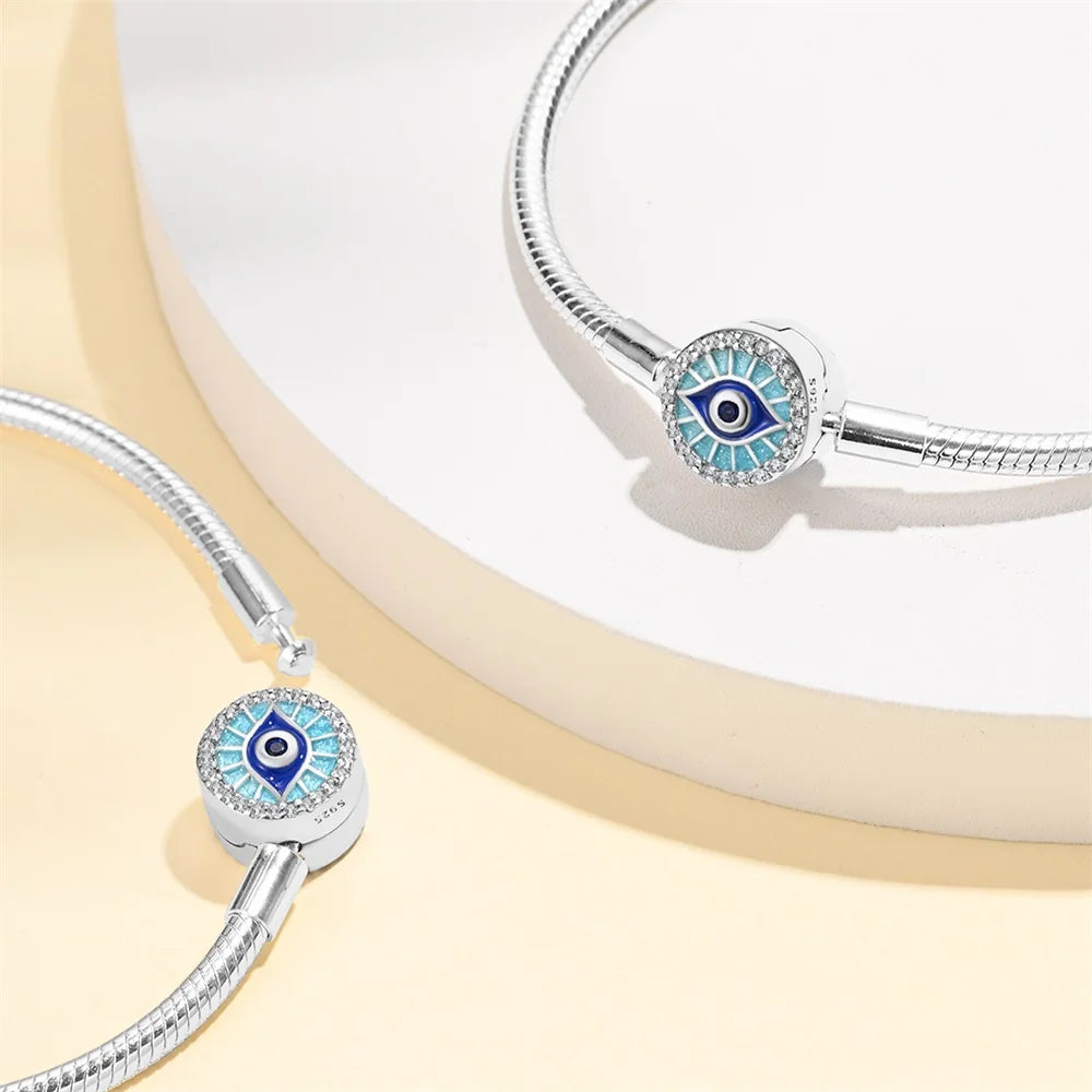 Evil Eye White Pavé Detachable Bracelet